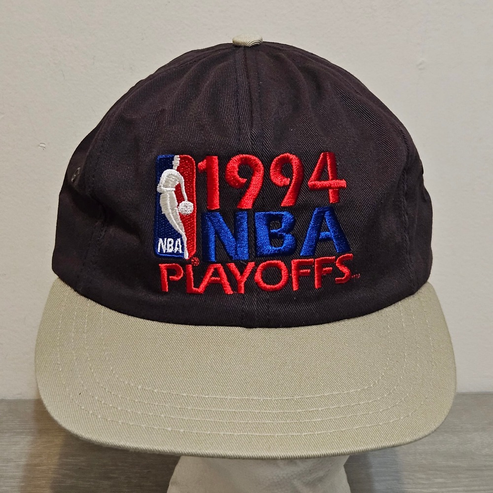 Vintage Black 1994 NBA Playoffs‎ Hat Miami Heat Elastic Back by AJD